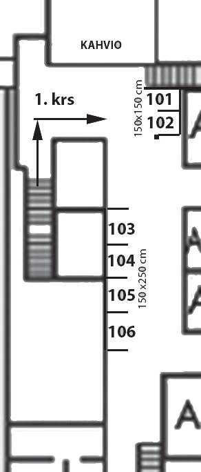 NÄYTTELYKARTTA Hotellirakennus Hotelli Aulanko 3.