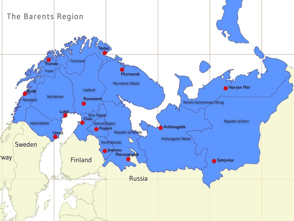 Territory and Population of Barents Area Total population: approx. 5.2 million people The surface area of the Barents Region, 1 755 800 sq.