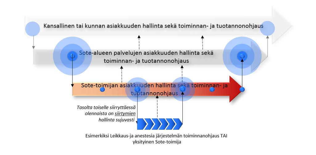 2 Osaprojektin tavoitteet Tavoitteena oli määrittää toiminnalliset vaatimukset hoito- ja palveluvastuiden hallintaan ja asiakkuudenhallinnan jatkuvuuden varmistamiseen huomioiden alla oleva: