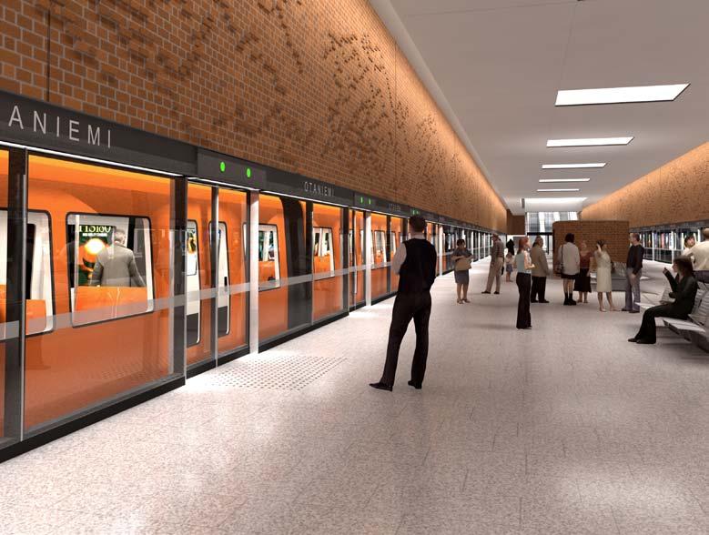 Kotimaan liiketoiminta Liiketoimintakatsaus Otaniemen metro Länsimetro on koko Suomen suurin infrarakentamisen hanke, jossa Helsingin nykyistä metrolinjaa jatketaan Ruoholahdesta Espoon Matinkylään
