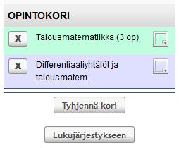 Voit lisäksi asettaa aikaraamit päivämäärinä, joiden välisenä aikana toteutuksen tulisi olla käynnissä. Klikkaa sen jälkeen Hae. 2.