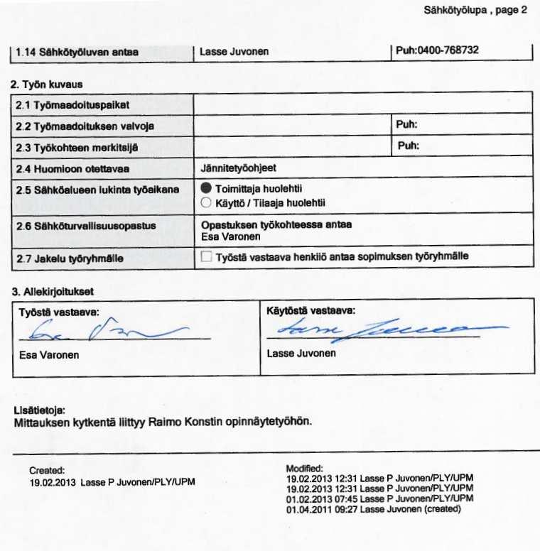 Sähkötyölupa