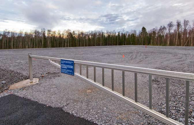 anaerobista hajoamista. Laajennusalueelle sijoitettavassa jätteessä biohajoavan jätteen osuus on entistä vähäisempi, joten sen kaasuntuottopotentiaali on nykyistä pienempi.