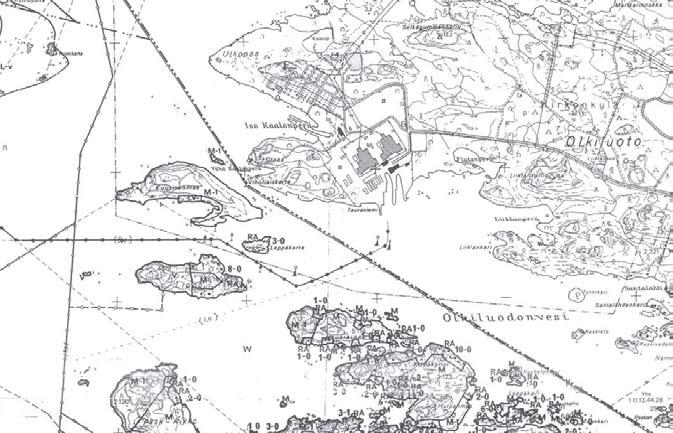 on merkitty teollisuus- ja varastorakennusten alueeksi (T). Voimalaitosalueen itäpuolella suurin osa alueesta on maa- ja metsätalousvaltaista aluetta (M).