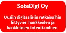 SoteDigi Oy Valtakunnallinen Sote-kehitysyhtiö Yhtiö perustettu 9/2017 Pääomitus 90 M Budjetti 2018 38,3 M (al.