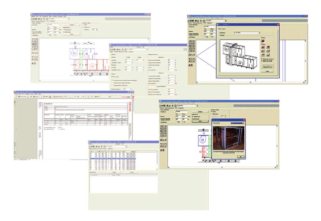 RECAIR TM valintaohjelma suunnittelijan apuna Ilmastointikoneen määrittely valintaohjelmalla on yksinkertaista ja nopeaa. Anna ohjelman laskea useita vaihtoehtoja ja valitse itsellesi sopiva.