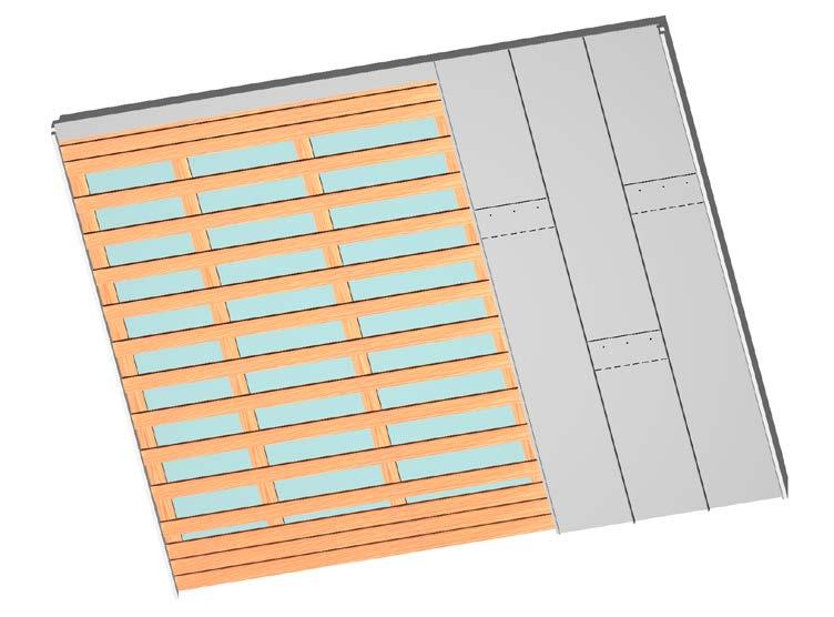 Asennuksen yhteydessä levyjen etenemää tulee seurata. Levyjen pituuslimityksen tulee olla vähintään 300 mm ja saumassa käytetään neutraalia ulkokäyttöön soveltuvaa elastista tiivistemassaa.