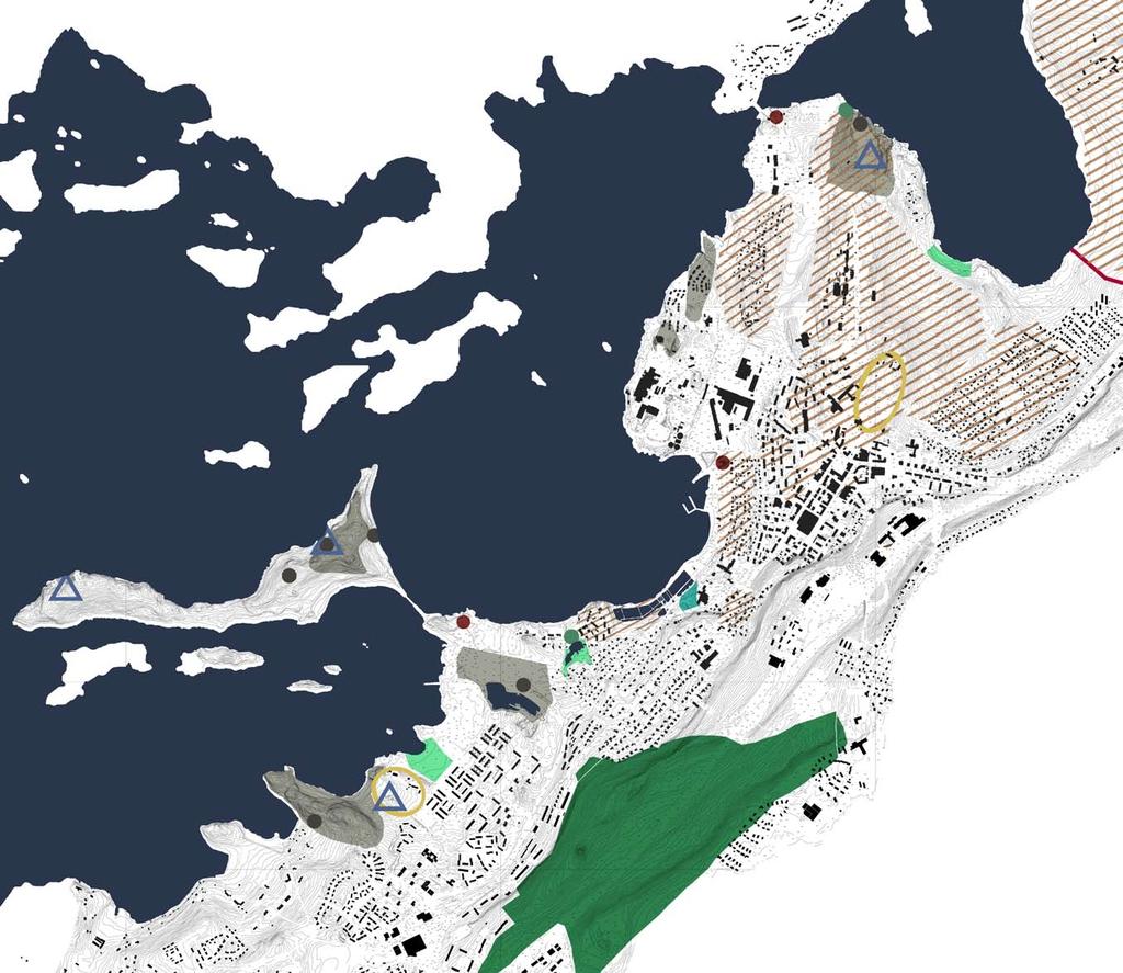 4.3 Arvokkaat luontokohteet ja historialliset arvot 5 7 A 2 6 6 3 C 8 4 B 1: 20 000 (Lähteet: Lohjan kaupunki 2008.