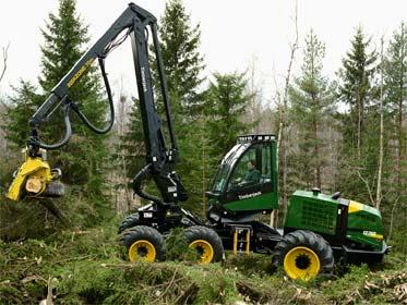 Nykyaikaiset metsänkorjuukoneet ovat pitkälle