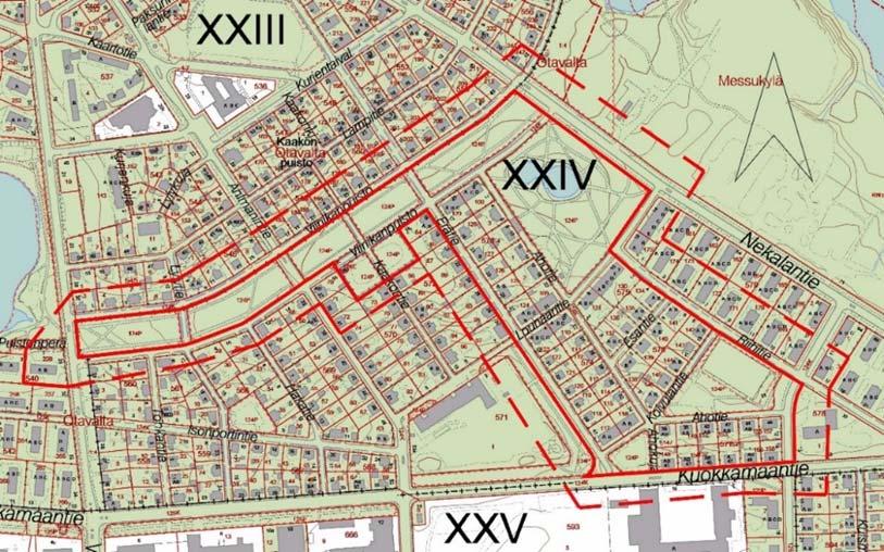 TAMPEREEN KAUPUNKI 29.3.2017, tark. 12.10.2017 XXIV, ASUINKORTTELEITA JA PUISTOALUEITA NEKALASSA Asemakaava nro 8644 Diaarinumero: TRE: 444/10.02.