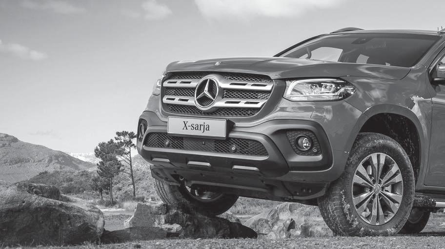 X-sarjan kokonaishinta alk. 48 324,59 (sis. alv:n, arvioidun autoveron ja toimituskulut 600 ). CO 2 -päästöt 200 g/km, EU-keskikulutus 7,6 l/100 km. Ajotietokoneen kieli: englanti.