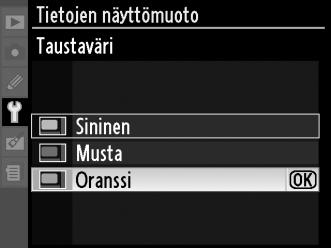 Klassinen (0 167) Graafinen (0 8) 1 Valitse tilat, joissa valittuja tietojen näyttömuotoja käytetään. Korosta Autom.