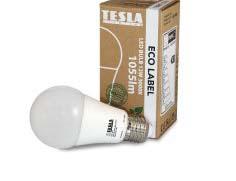 LAMPUT / LED-LAMPUT: TESLA LED lamppu 12W, E27, 230V pp,, 1055lm, 3000K, kiila 160 EAN: 9009789 004927 27123 LED lamppu 9W, E27, 230V