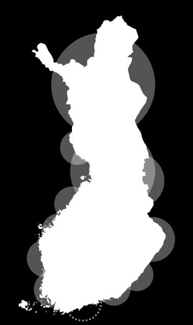 jäsenkuntaa + sidoshankeyhteistyö STM,