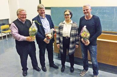 Yhdistyksen hallituksesta oli erovuorossa hallituksen jäsenet Mika Leivo, Janne Malmio ja varapuheenjohtaja Janina Mäntymaa.