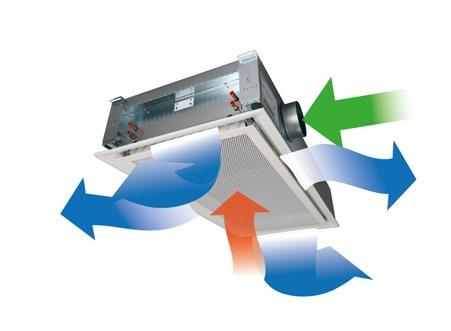 Lisäarvoa tuovia innovaatioita Säädettävä hajotuskuvio Swegonin ADC-toiminto (Anti Draught Control) vähentää vedon riskiä.