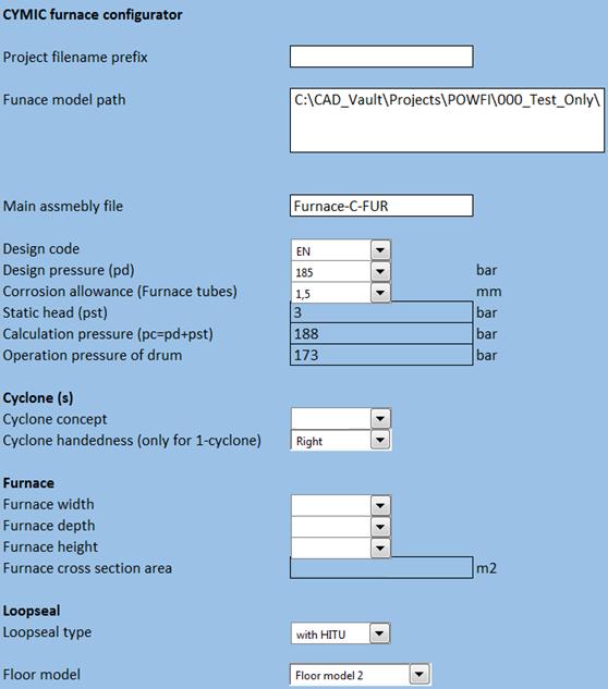 37 5.3 Konfiguraattori Konfiguraattori on Excel-tiedosto, johon on AutomateWorks-ohjelmalla luotu komennot SolidWorks-mallin ohjausta varten.