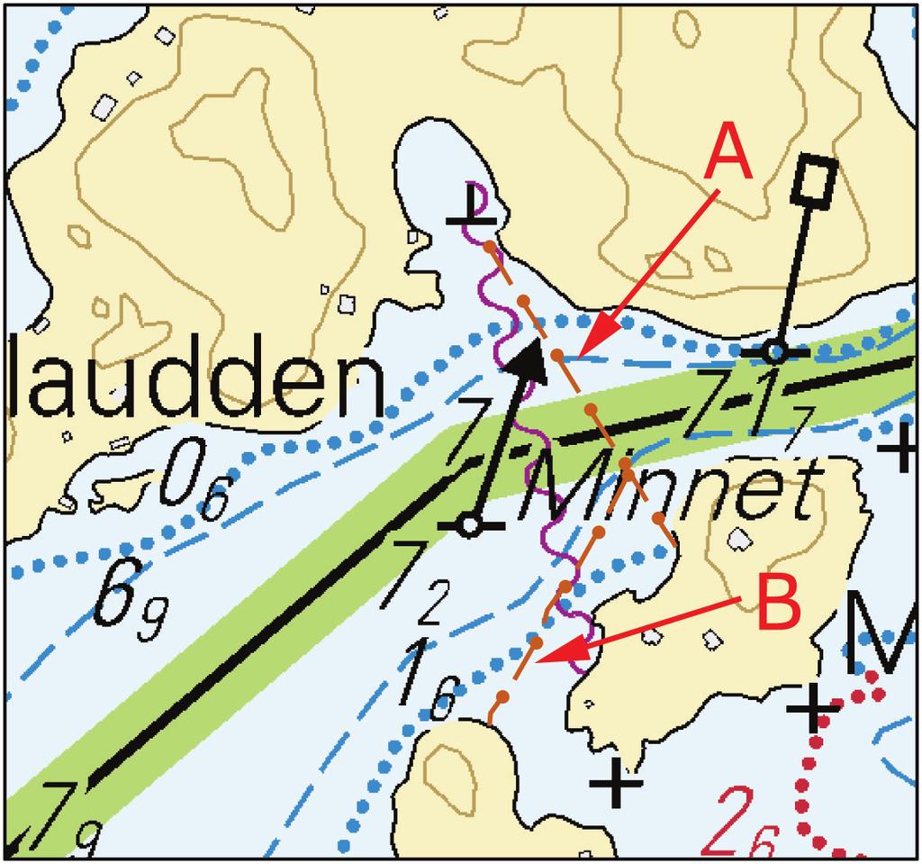 2 *295. 19 A/627/627_1 B/627 Suomi. Espoo. Pentala. Laskettu paineviemäri ja vesijohto. Viemäri ja vesijohto alittavat Suomenlahden veneilyn runkoväylän (2.4 m). Karttamerkintä. Finland. Esbo.