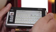 Braille-näyttö taktiililaite, joka tulkitsee näytön tekstin braille-merkeillä Samsung Touch Messenger (2006): Braille-tekstiviestien lähettäminen ja vastaanottaminen Yahoo 2010: