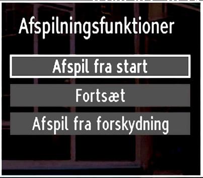 Med 16:9 format billeder, der er blevet presset ind i et normalt billede (4:3 billedformat), skal De bruge tilstanden 16:9 til at genskabe billedets oprindelige form.