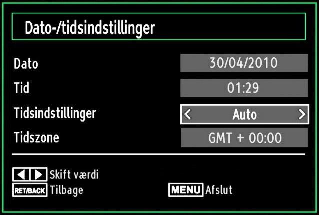 Vælg JA med eller knapperne for at slette timeren. Vælg NEJ for at annullere.