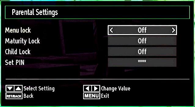 Notes: System Language determines the on-screen menu language. Audio Language is used for selecting the soundtrack of channels.