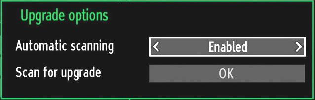 Menu Timeout: Changes timeout duration for menu screens. Scan Encrypted: When this setting is on, search process will locate the encrypted channels as well.