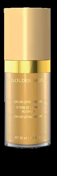 Käyttö: Levitä kevein hierovin liikkein aamuisin Golden Skin Caviar Ampoule Care tehotiivisteen tai Golden Skin Caviar 24-hour Care Gel:in jälkeen. Sopii erinomaisesti meikinalusvoiteeksi.