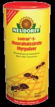Loxiran muurahaisspray, puffetti ja sirote Tehokasta muurahaisten torjuntaa Loxiran Muurahaissirote Sopii sekä kasteluun että sirot teluun. Biologisesti hajoava.