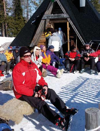 Kotimaassa Sallassa pitkät perinteet Suomen suosituimmassa hiihtokeskuksessa Messilässä on tarjolla talvella monenlaisia aktiviteetteja.