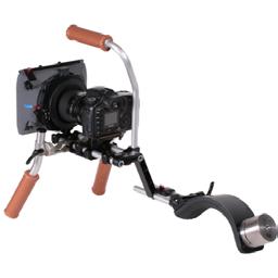 kuva 9 Vocas DSLR rig pro kit for low model cameras 34 168-15mm offset High