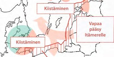 Itämeren suuri strateginen kolmio Ahvenanmaa-Tanskan salmet-suomenlahden suu säilyttää edelleen merkityksensä strategisen painopisteen siirryttyä kolmion pohjoisten kärkien alueelle.