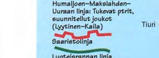 Humaljoen-Makslahden- Uuraan linjaa oli tutkittu useissa Saarenpää VIIPURI RT 2:n karttaharjoituksissa sekä mm. 2.D:n sotaharjoituksen yhteydessä 1929.