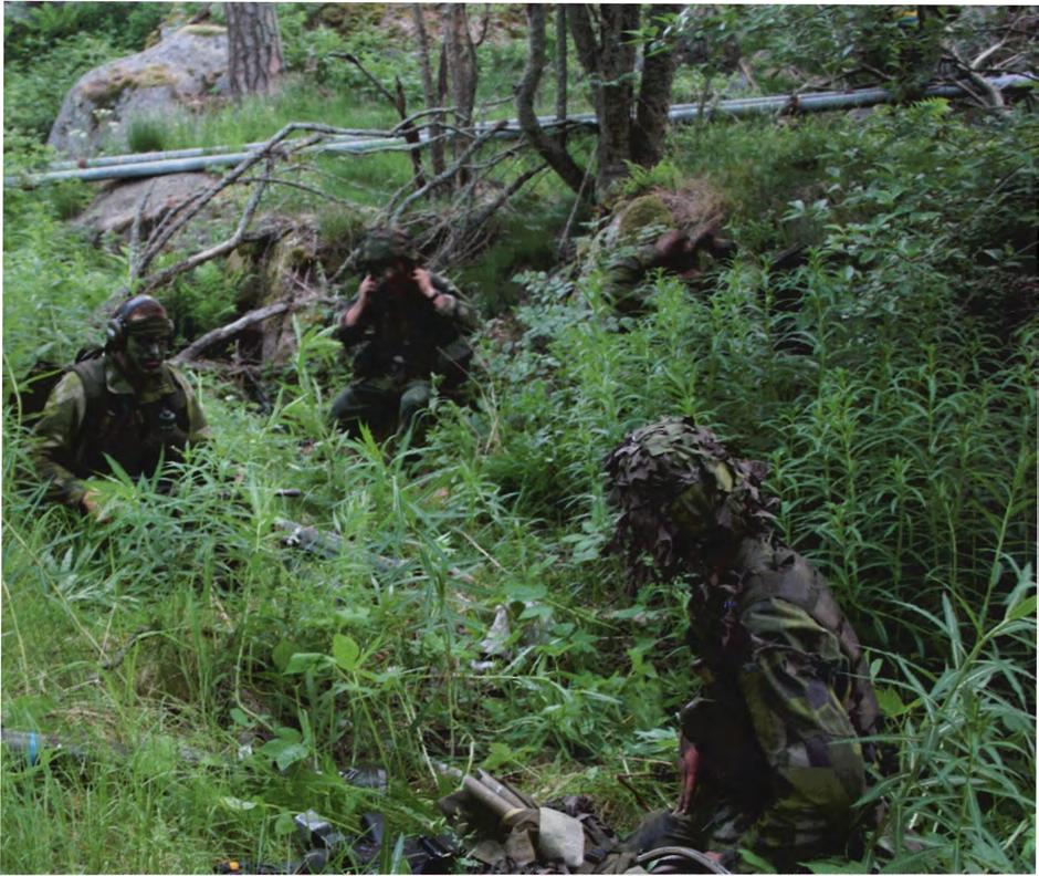 Osa rannikkojääkäriyksiköihin koulutettavista taistelijoista (mm.