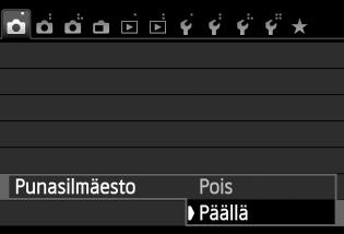 D Sisäisen salaman käyttäminen Kuvausvihjeitä Jos kohde on kaukana, lisää ISO-herkkyyttä (s. 92). Kasvattamalla ISO-herkkyyttä voit laajentaa salaman aluetta.