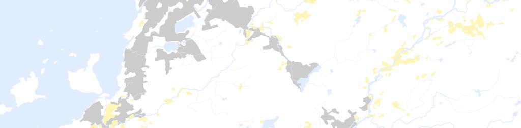 POHJOIS-POHJANMAAN ARVOKKAAT MAISEMA-ALUEET JA RAKENNETUT KULTTUURIYMPÄRISTÖT Arvokkaat rakennetut kulttuuriympäristöt Alueet 1 Halkokari 2 Haukiputaan Asemakylän raitti 3 Kiviniemen kalasatama 4