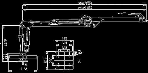 303 304 TEKNISET TIEDOT 303 304 304T 305 305T 316 316T Ulottuma 6,80 m 6,90 m 8,50 m 6,90 m 8,50 m 7,20 m 8,80 m Jatkeen pituus 1,65 m 1,80 m 2 x 1,70 m 1,80 m 2 x 1,70 m 1.