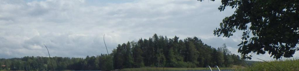 Kuva 17 Tuulinen Katumajärvi Katisissa 18.8.2014. Katumajärven pintavesi oli heinäkuun alussa varsin kirkasta ja sameus lisääntyi vasta aivan pohjan läheisessä alusvedessä.