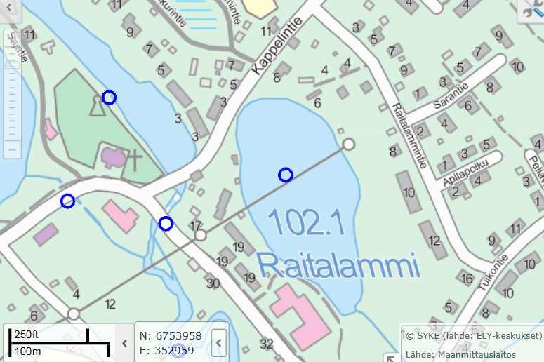 ja klorofylli-α-pitoisuus huonoa ekologista luokkaa osoittavia. Mustalammen tila arvioitiin tässä tutkimuksessa välttäväksi. 8.3. Raitalammi (35.811.1.001; A= 2,12 ha, syvyys n.