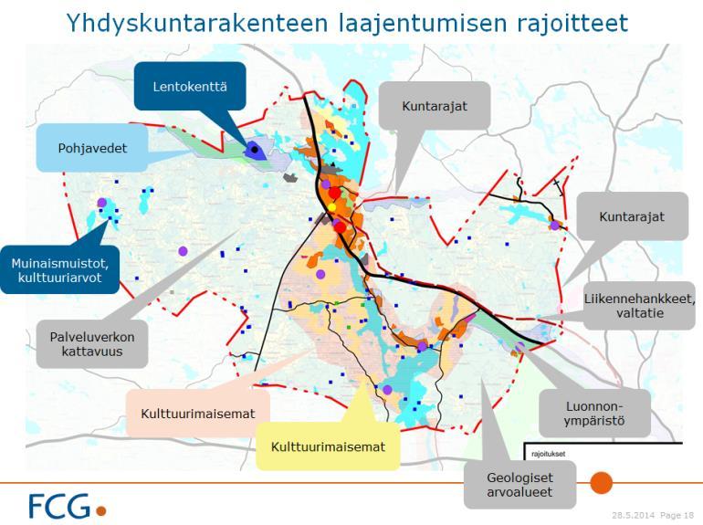 rajoitteet Kaava-aineistoon liitetään lisäksi Pirkanmaan maakuntakaavan 2040 selvitysaineiston pohjalta tehdyt teemakartat