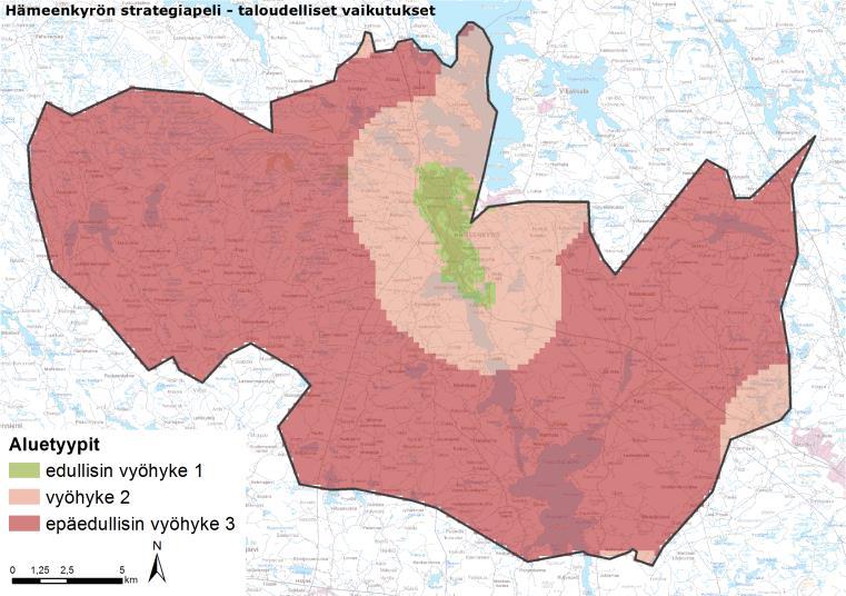 1. Kaavan yleinen kuvaus Osallistavoitteiden kartoittaminen: Syksyllä 2013 järjestettiin kunnanvaltuustolle seminaari, jossa valtuutetut saivat osoittaa minne uusia asukkaita ja työpaikkoja tulisi