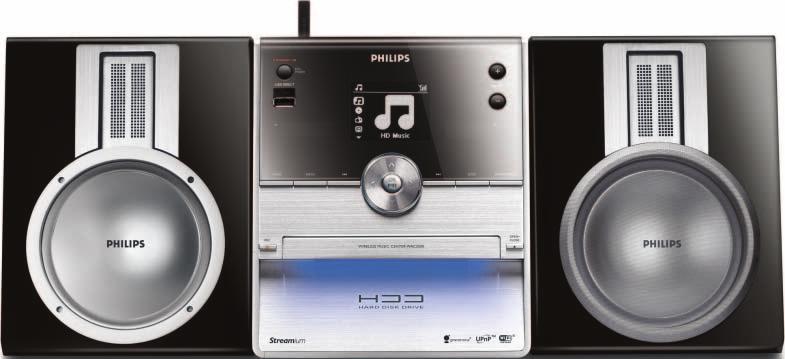 Wireless Music Center Onnea uuden Philips-tuotteesi johdosta!