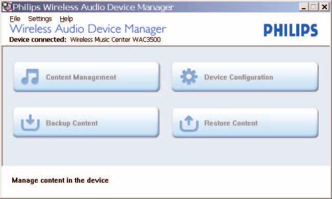 Käynnistäminen Windows XP:ssä tai Vistassa: Kaksoisnapsauta WADM. > Luettelo löydetyistä Centereistä ilmestyy näytölle. Jos Centerisi on luettelossa, jatka kohdasta 6.