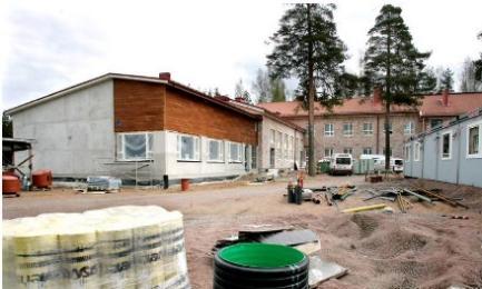LVIA suunnittelu, käsityötilat 200 m² - Oppilaitoksen saneeraus - Tilaaja Kotkan kaupunki,  tsto