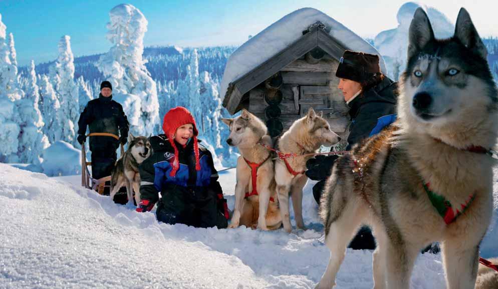 10 x Snow Snow covers and beautifies. In northern Finland, we have snow for almost half of the year. Various methods have evolved to get around on the snow.