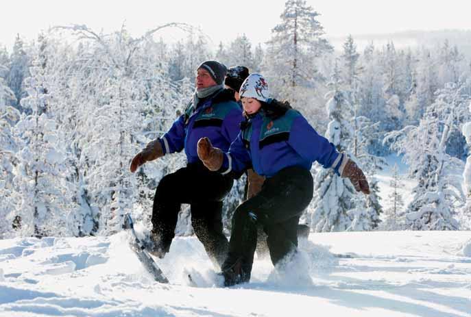 First timers get to have a go safely with a guide while the more daring head