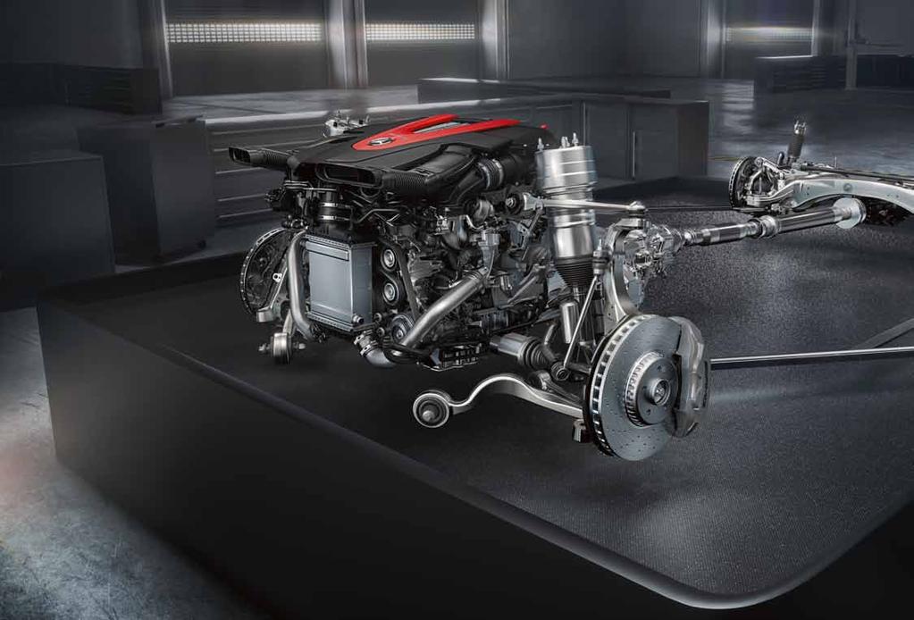 Siksi Mercedes-AMG GLC 43 -mallin 3-litrainen V6-biturbomoottori hyödyntää moderneinta ruiskutustekniikkaa tuloksena