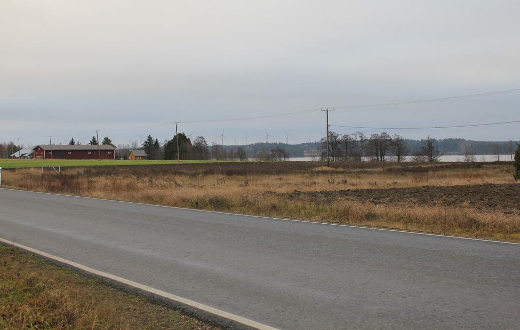 62 l Voimaa tuulesta Pirkanmaalla Havainnekuva: Näkymä tuulivoima-alueen nro 49 (Karhunrahka, Akaa)