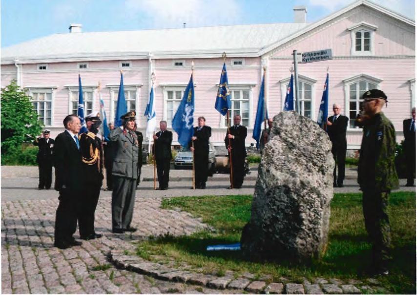 (linnakkeen päällikkö 1968-70) Kuva: Kaarle Lange yleisöllä mahdollisuus