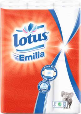 Lotus Soft Embo WC-PAPERI 32 rl ja Emilia